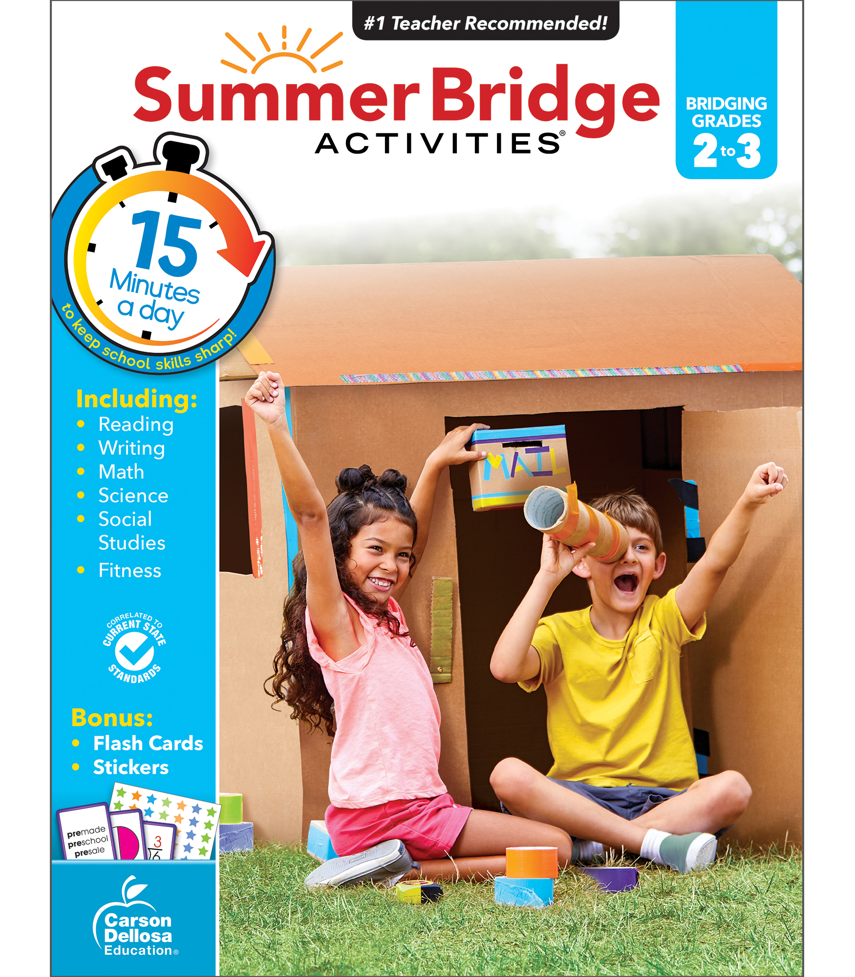 summer learning fun bridge workbook